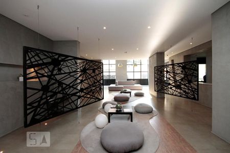 Studio para alugar com 40m², 1 quarto e 1 vagaHall Social