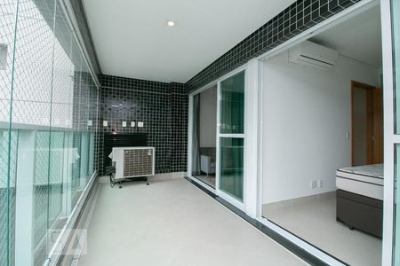 Varanda de kitnet/studio para alugar com 1 quarto, 55m² em Vila Regente Feijó, São Paulo