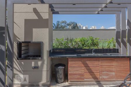 Apartamento para alugar com 39m², 1 quarto e 1 vagaChurrasqueira