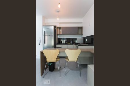 Cozinha de kitnet/studio para alugar com 1 quarto, 36m² em Jardim Paulista, São Paulo