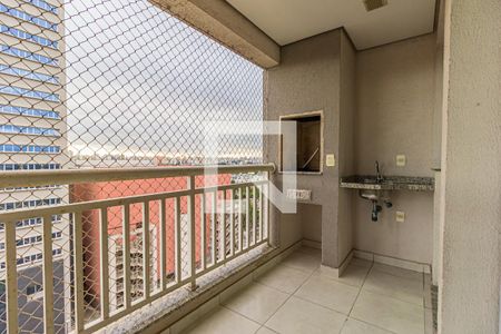 Varanda da Sala de apartamento para alugar com 2 quartos, 57m² em Vila Homero Thon, Santo André