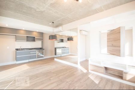 Sala de apartamento para alugar com 1 quarto, 63m² em Cidade Monções, São Paulo