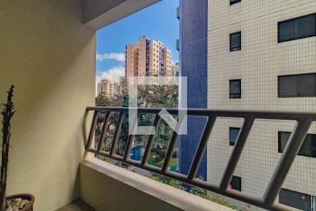 Varanda da Sala de apartamento para alugar com 2 quartos, 55m² em Vila Mascote, São Paulo