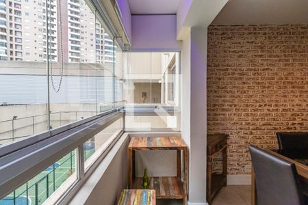 Sala de apartamento para alugar com 1 quarto, 72m² em Tamboré, Barueri