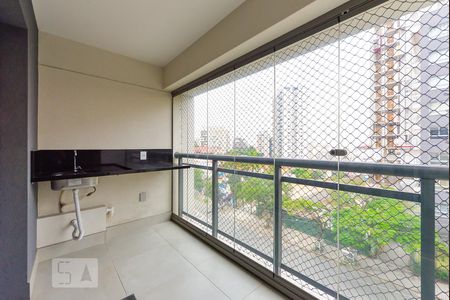 Varanda de kitnet/studio para alugar com 1 quarto, 31m² em Sumarezinho, São Paulo