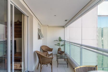 Varanda de apartamento para alugar com 1 quarto, 55m² em Cerqueira César, São Paulo