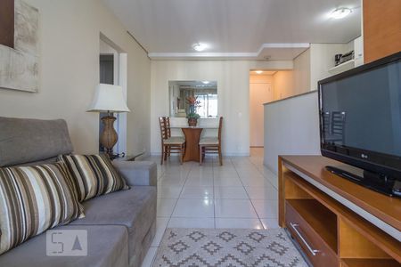 Sala de apartamento para alugar com 1 quarto, 55m² em Cerqueira César, São Paulo