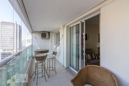 Varanda de apartamento para alugar com 1 quarto, 55m² em Cerqueira César, São Paulo