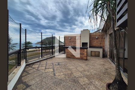 Varanda de apartamento à venda com 3 quartos, 350m² em Recreio dos Bandeirantes, Rio de Janeiro