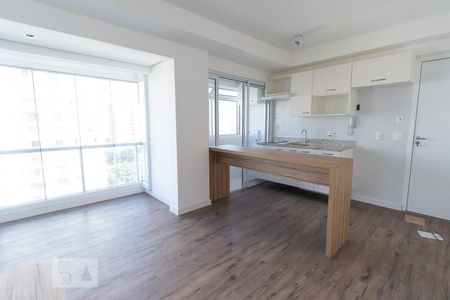 Sala de kitnet/studio para alugar com 1 quarto, 37m² em Campo Belo, São Paulo