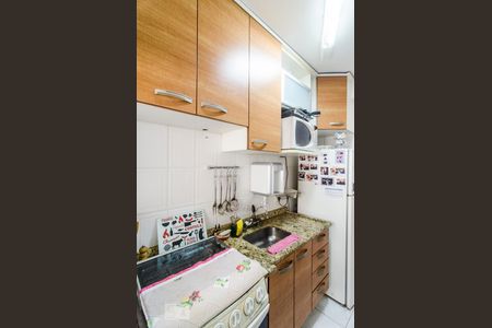 Cozinha de apartamento para alugar com 1 quarto, 45m² em Vila Gomes Cardim, São Paulo