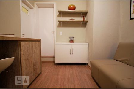 Sala de apartamento para alugar com 1 quarto, 39m² em Real Parque, São Paulo