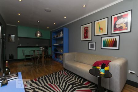 Sala de apartamento à venda com 1 quarto, 40m² em Vila Mariana, São Paulo