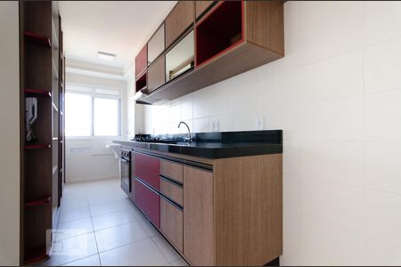 Cozinha de apartamento à venda com 2 quartos, 55m² em Vila Satúrnia, Campinas