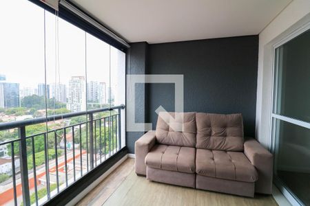 Varanda de apartamento para alugar com 1 quarto, 35m² em Vila Cordeiro, São Paulo
