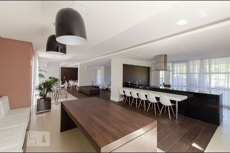 Apartamento à venda com 50m², 1 quarto e 1 vagaSalão gourmet