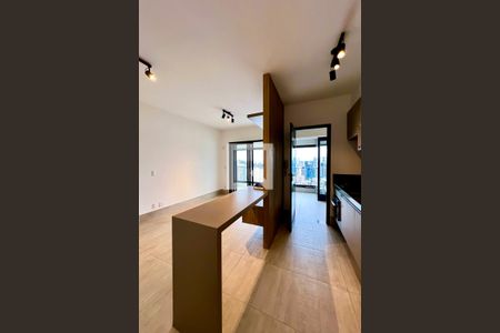Sala de apartamento para alugar com 1 quarto, 53m² em Itaim Bibi, São Paulo