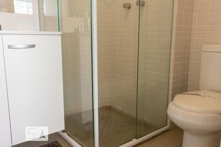 Studio para alugar com 34m², 1 quarto e 1 vaga Studio para alugar com 34m², 1 quarto e 1 vagaBanheiro