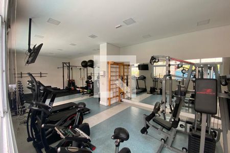 Apartamento para alugar com 38m², 1 quarto e 1 vaga Apartamento para alugar com 38m², 1 quarto e 1 vagaÁrea comum - Academia