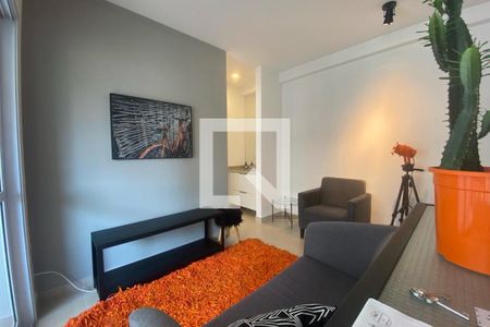Sala de apartamento para alugar com 1 quarto, 38m² em Vila Suzana, São Paulo