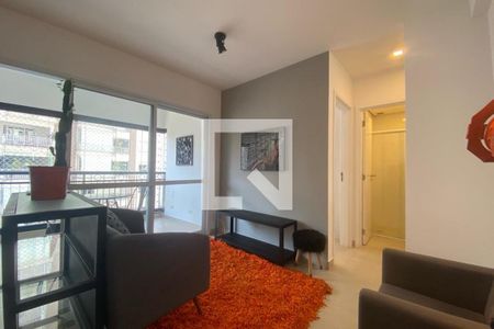 Sala de apartamento para alugar com 1 quarto, 38m² em Vila Suzana, São Paulo