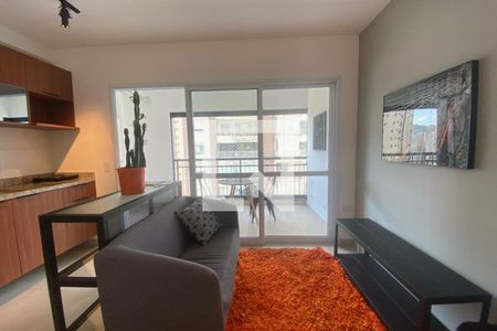 Sala de apartamento para alugar com 1 quarto, 38m² em Vila Suzana, São Paulo