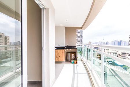 Varanda de kitnet/studio à venda com 1 quarto, 33m² em Barra Funda, São Paulo