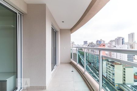 Varanda de kitnet/studio para alugar com 1 quarto, 39m² em Barra Funda, São Paulo