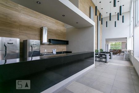 Apartamento à venda com 80m², 2 quartos e 1 vagaEspaço gourmet externo