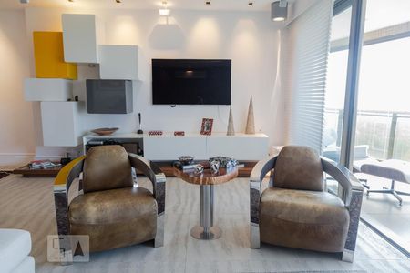 Sala de apartamento à venda com 3 quartos, 298m² em Barra da Tijuca, Rio de Janeiro