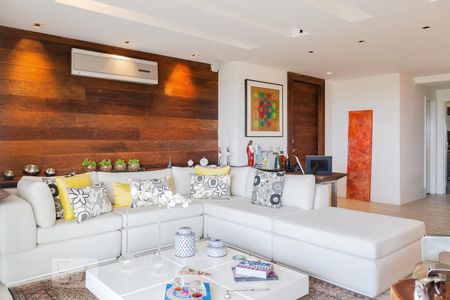 Sala de apartamento à venda com 3 quartos, 298m² em Barra da Tijuca, Rio de Janeiro