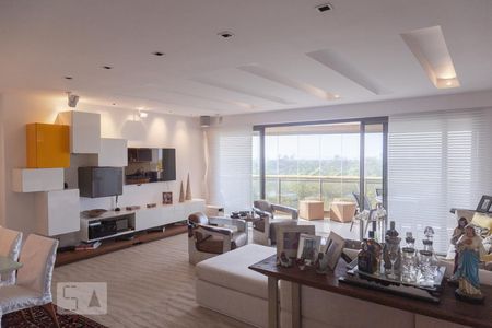 Sala de apartamento à venda com 3 quartos, 298m² em Barra da Tijuca, Rio de Janeiro