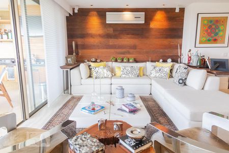 Sala de apartamento à venda com 3 quartos, 298m² em Barra da Tijuca, Rio de Janeiro