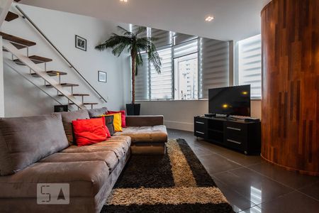 Sala de apartamento à venda com 1 quarto, 72m² em Cidade Monções , São Paulo