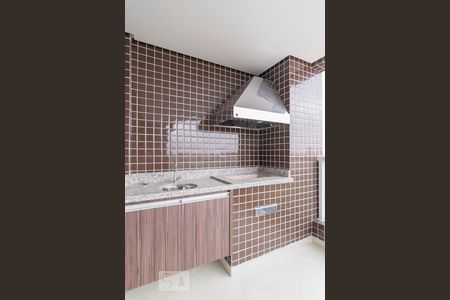 Varanda Gourmet de apartamento para alugar com 3 quartos, 94m² em Vila Assunção, Santo André
