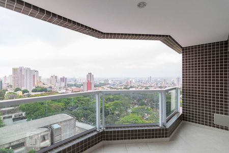Varanda Gourmet de apartamento para alugar com 3 quartos, 94m² em Vila Assunção, Santo André