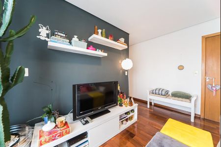Sala de apartamento para alugar com 3 quartos, 85m² em Jardim, Santo André