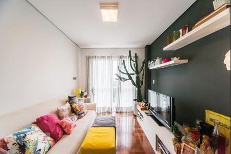 Sala de apartamento para alugar com 3 quartos, 85m² em Jardim, Santo André