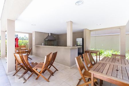 Apartamento à venda com 55m², 1 quarto e 1 vagaChurrasqueira