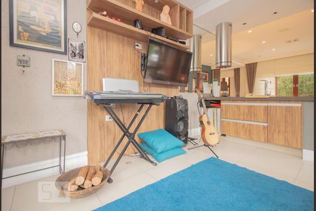 Sala  de casa de condomínio à venda com 5 quartos, 450m² em Alphaville Residencial Dois, Barueri