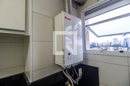 Apartamento à venda com 106m², 3 quartos e 2 vagasDetalhe da area de serviço