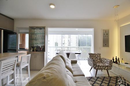 Sala de apartamento à venda com 2 quartos, 69m² em Vila Andrade, São Paulo