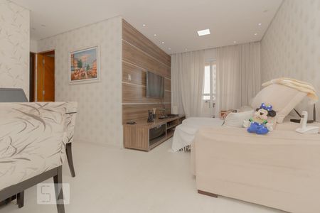 Sala de apartamento à venda com 2 quartos, 55m² em Continental, Osasco