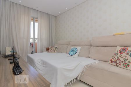 Sala de apartamento à venda com 2 quartos, 55m² em Continental, Osasco