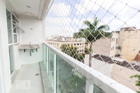 Vista varanda/sala de apartamento para alugar com 2 quartos, 78m² em Méier, Rio de Janeiro