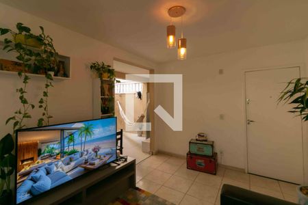 Sala de apartamento à venda com 2 quartos, 70m² em Castelo, Belo Horizonte