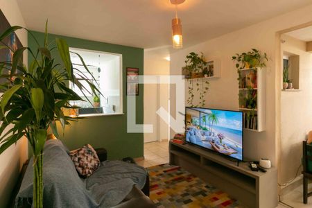 Sala de apartamento à venda com 2 quartos, 70m² em Castelo, Belo Horizonte