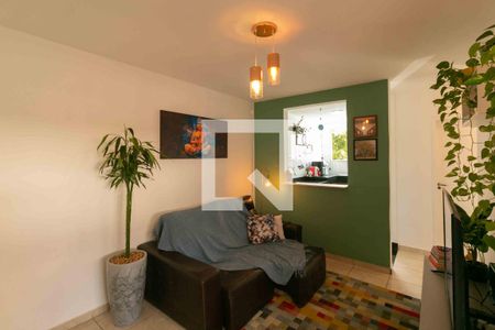 Sala de apartamento à venda com 2 quartos, 70m² em Castelo, Belo Horizonte