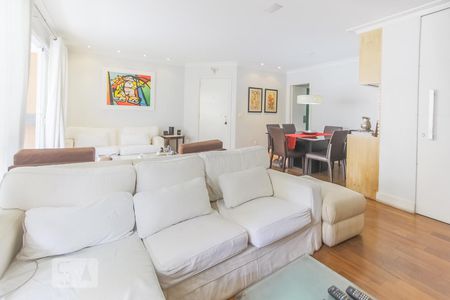 Sala de apartamento para alugar com 3 quartos, 125m² em Vila Olímpia, São Paulo