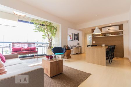 Sala de apartamento para alugar com 2 quartos, 82m² em Vila Sofia, São Paulo